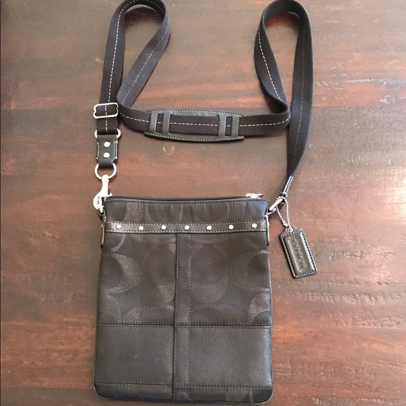 Coach Handbags - Coach Black Crossbody Small Bag